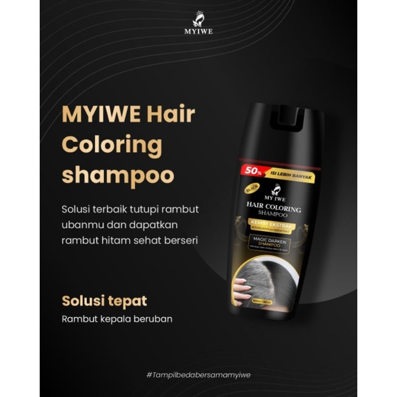 hair coloring shampoo