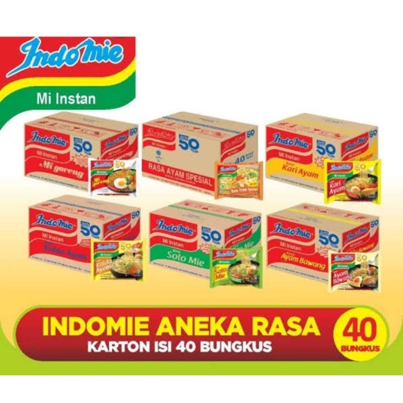 

1 Duz - Indomie All variant - Mi Instan