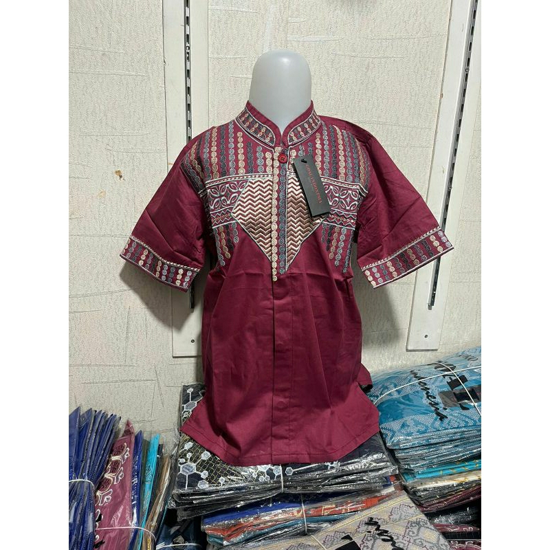 Koko bordir anak laki laki