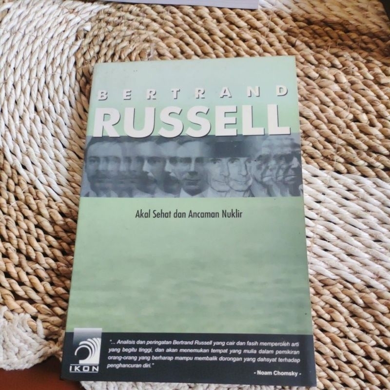 Buku AKAL SEHAT DAN ANCAMAN NUKLIR - BERTRAND RUSSEL  Original Preloved