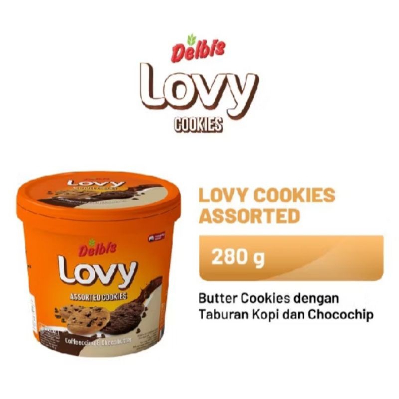 

lovy cookies asst coffeccino choco butter 280gr