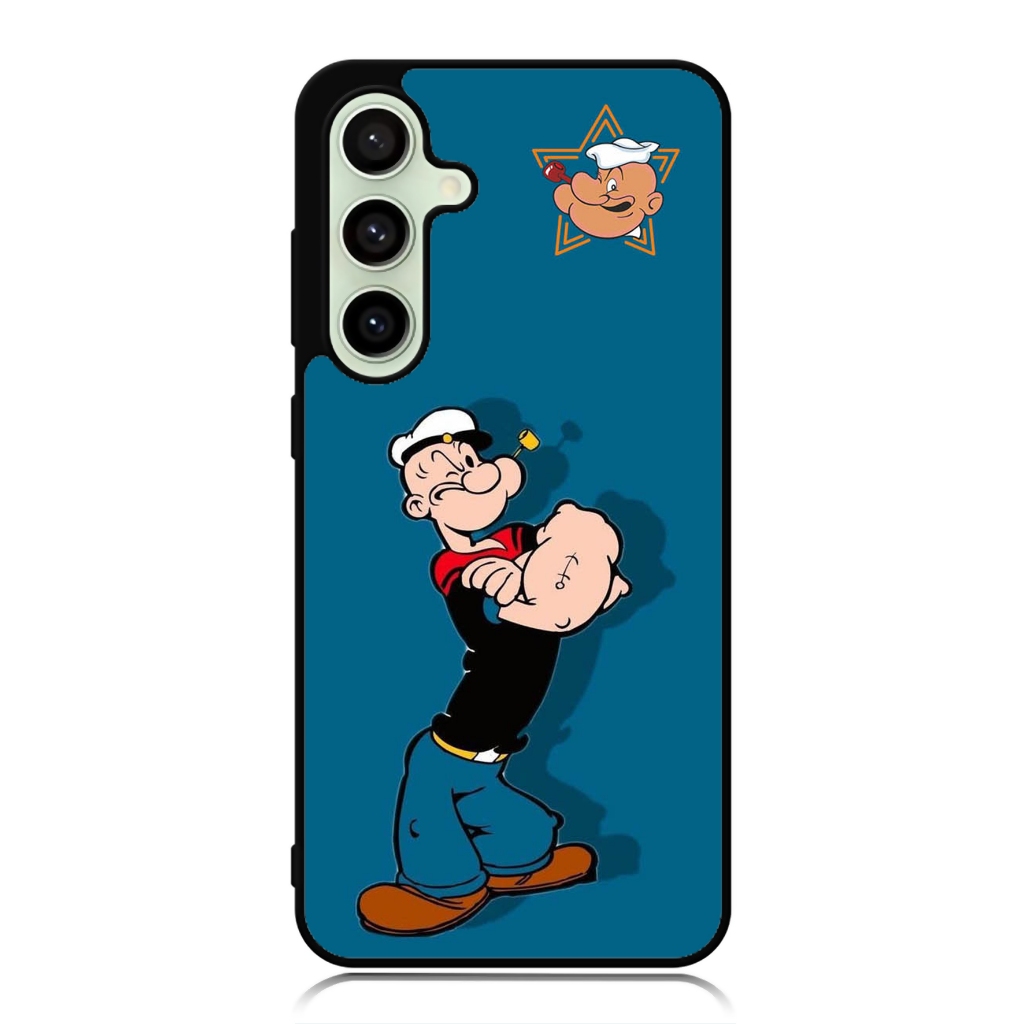 Phone Case Samsung A56 A55 A54 A53 A52 A51 A50 Tpu Rubber custom Poppeye Sailor Man