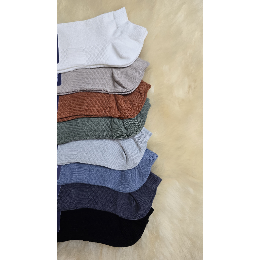 Kaos Kaki Pendek Polos / Kaos Kaki 100% Katun / Kaos Kaki Casual / Kaos Kaki Dewasa Trendy / Kaos Ka