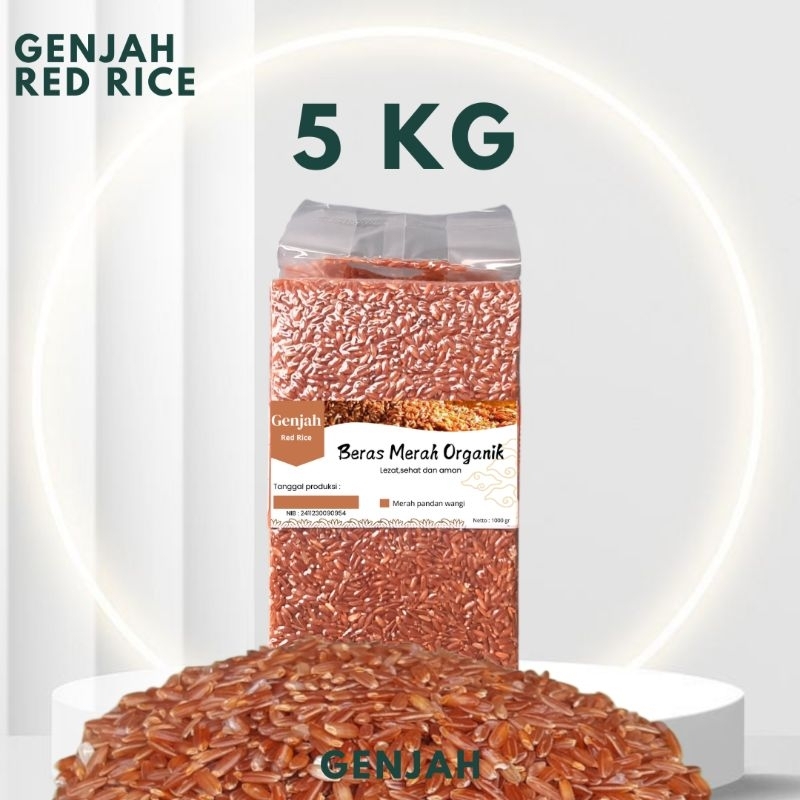 

Beras Merah Pandanwangi Organik Beras khusus