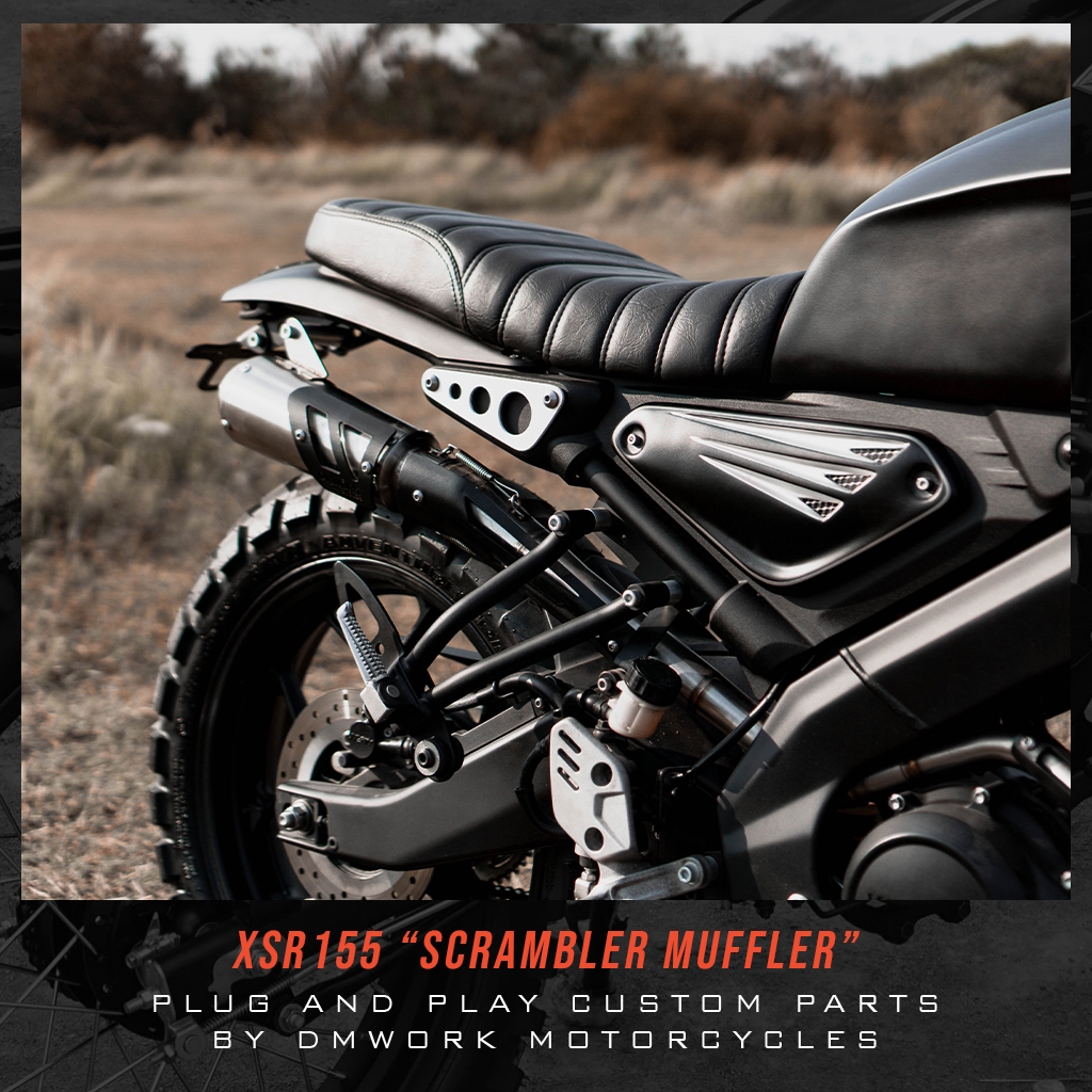 XSR155 Knalpot Fullsystem "The Infinite" / Knalpot Racing / Knalpot Scrambler / Knalpot Motor