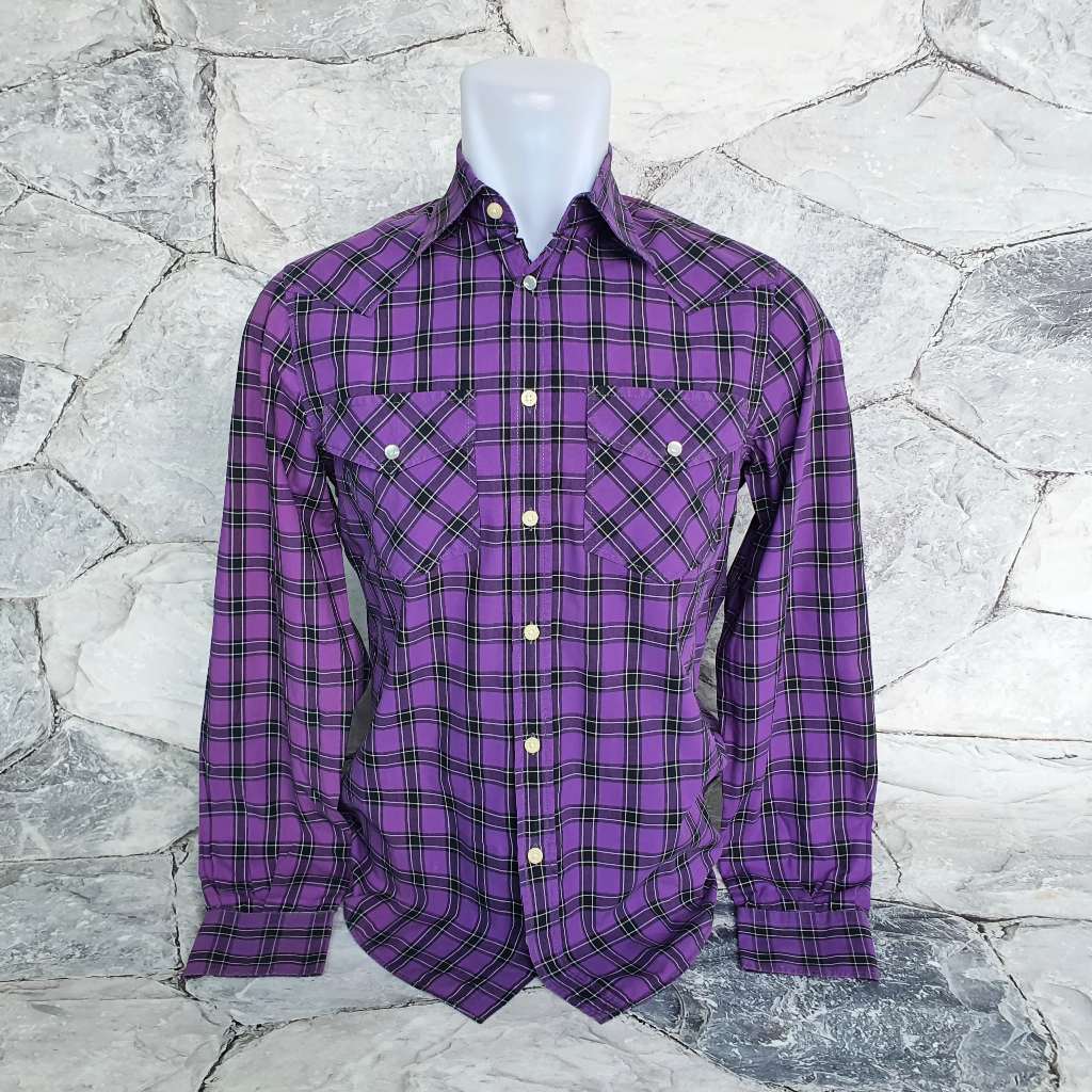 Baju Kemeja Panjang ZARA MAN - Size S / LD 49 cm - Original - Second