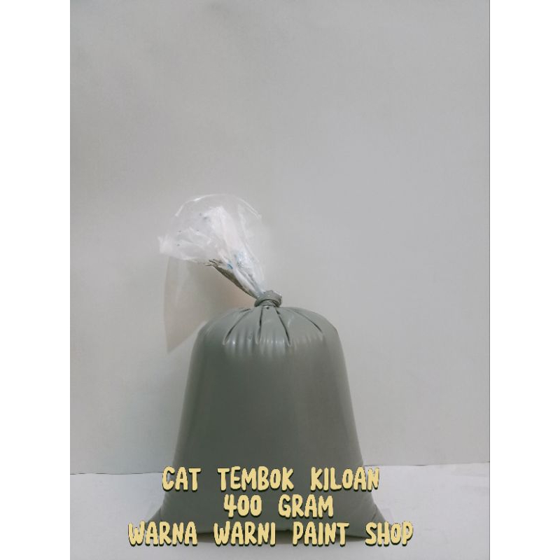 CAT TEMBOK/CAT KILOAN/CAT DINDING/CAT ABU ABU 400GRAM