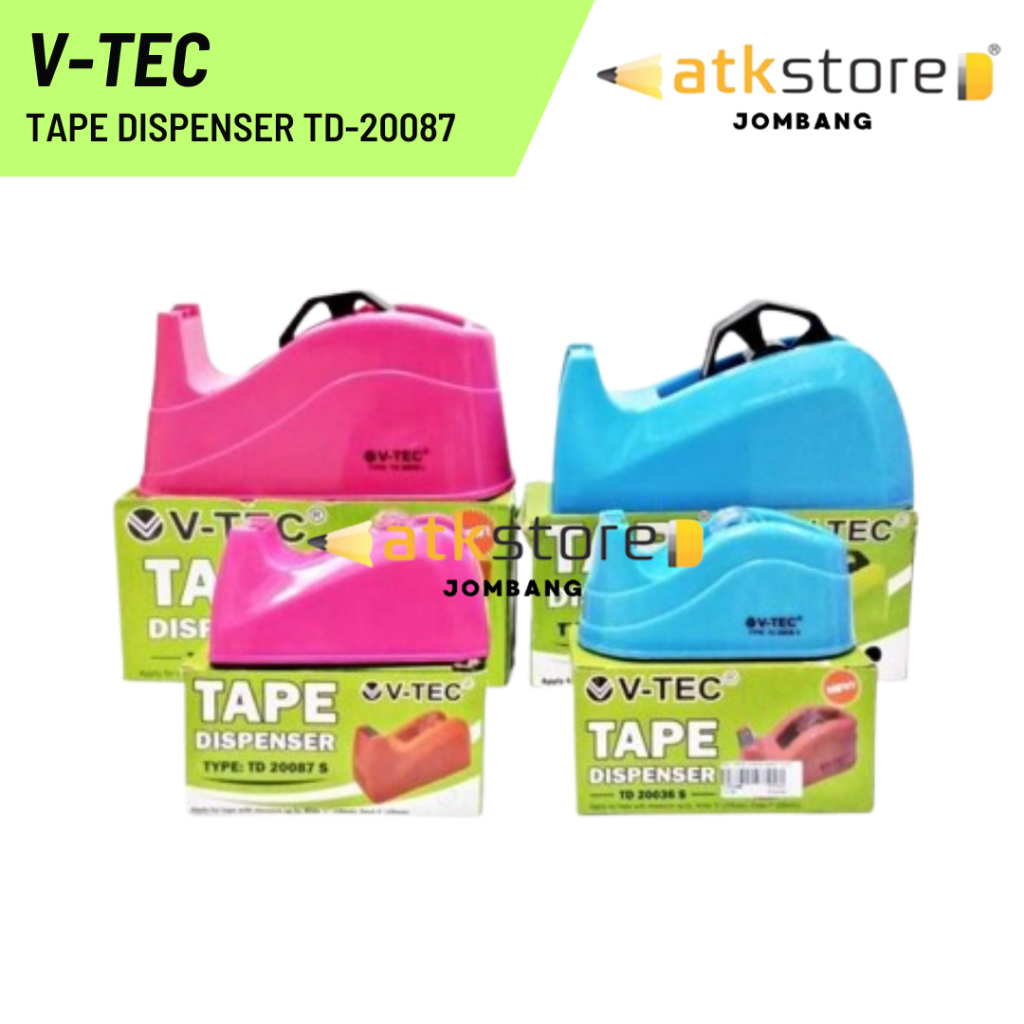 

V-TEC Tape DIspenser Tempat Selotip Ssolasi Type TD-20087 Kecil