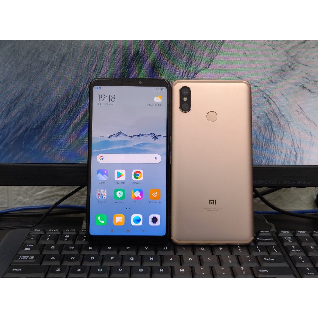 Xiaomi Mi Max 3 Ram 6\128GB ORIGINAL 5500mAh Baterai