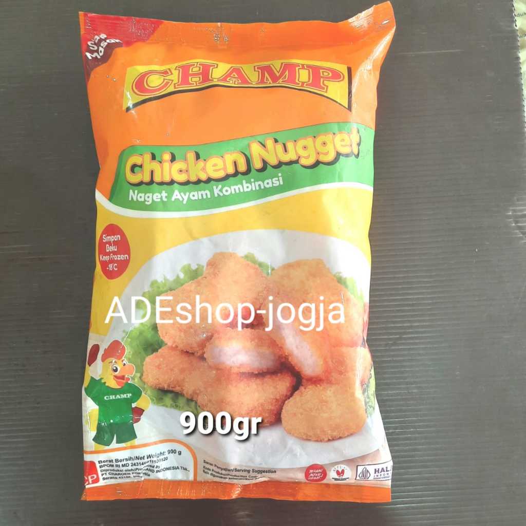 

nugget ayam Champ 900 gr nuget chicken naget ayam kombinasi 1 kg