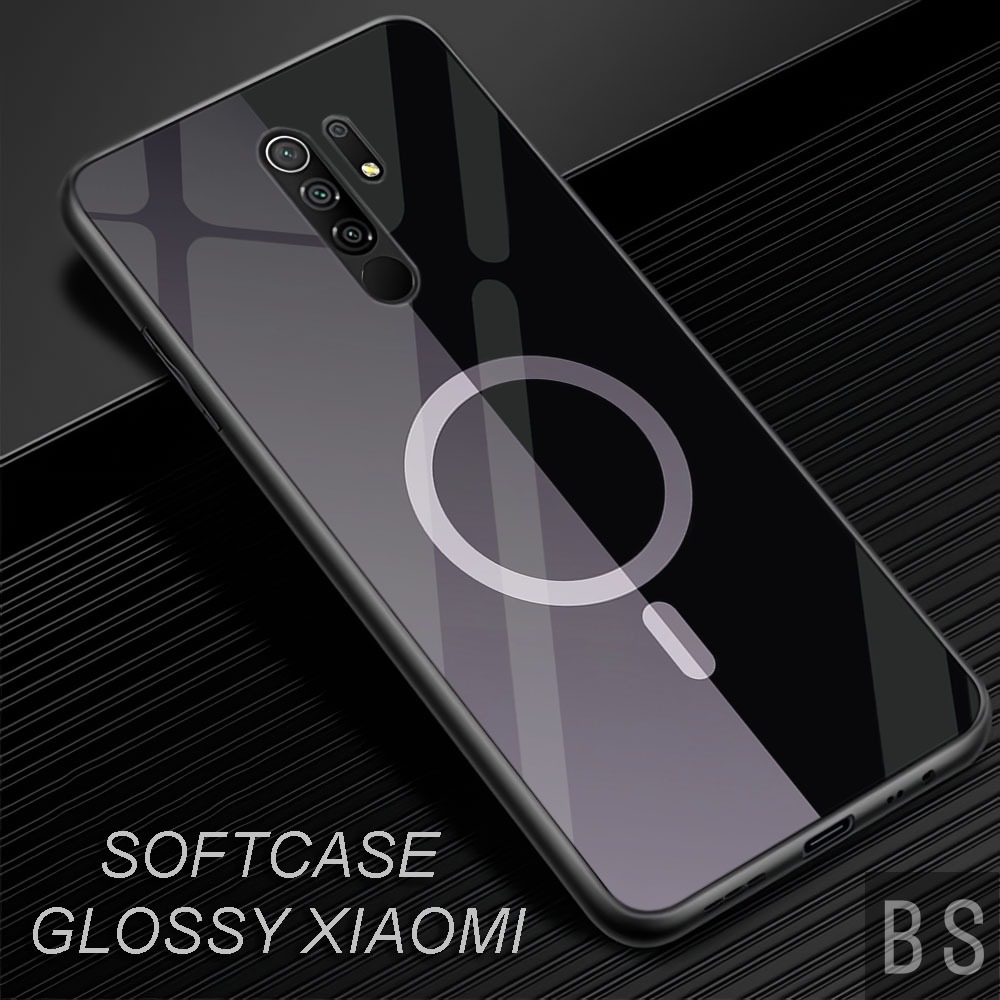 [ MK44 LOGO IPHONE ]Case Glossy HD Redmi 8,9,9C,9T,10 4G,10 5G,A1,A1+5G,Kamera Protector Kesing Sili