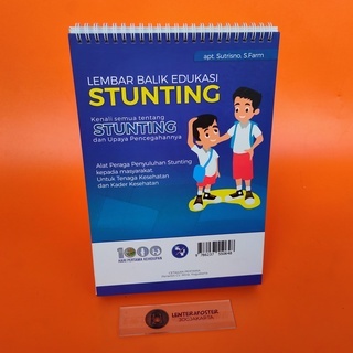 Lembar Balik Edukasi Stunting, Lembar Balik Kesehatan Anak, Lembar Balik Kesehatan