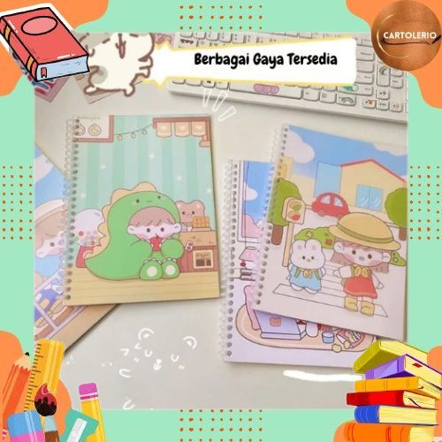 

Buku Tulis Spiral B5 30 Lbr Cute B0051