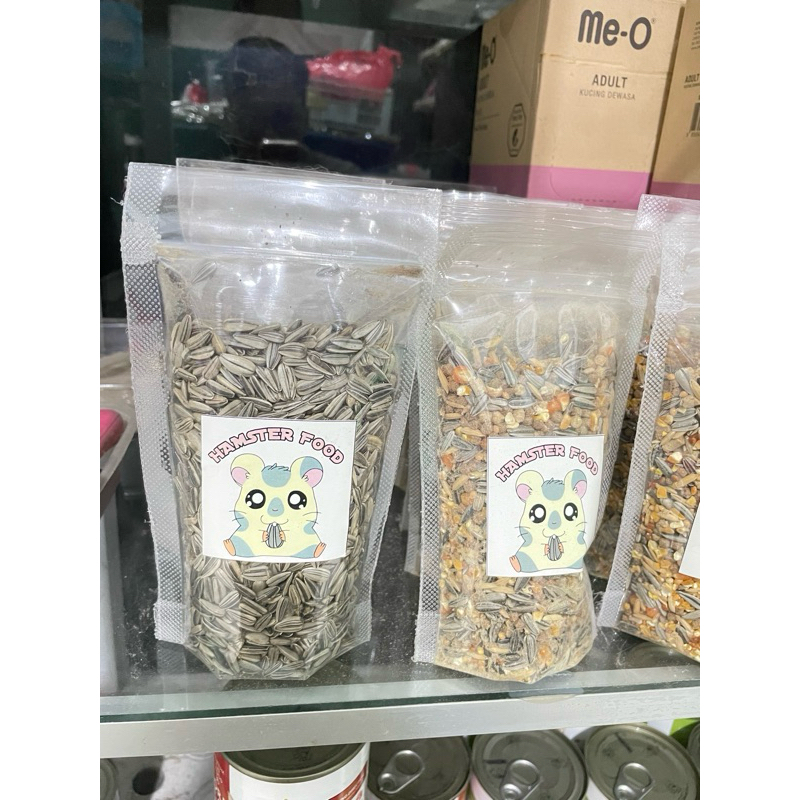 HAMSTER FOOD |  PELET HAMSTER | MAKANAN HAMSTER MIX | KUACI HAMSTER | KUACI HAMSTER MIX | SNACK HAMS