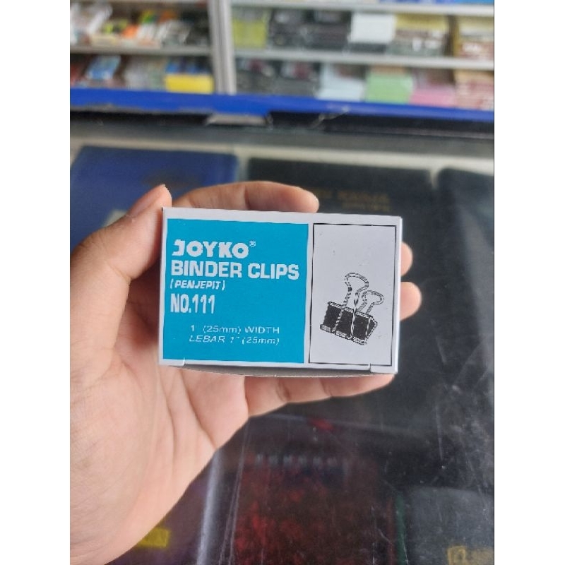 

Joyko Binder Clips / Penjepit Besi No 111