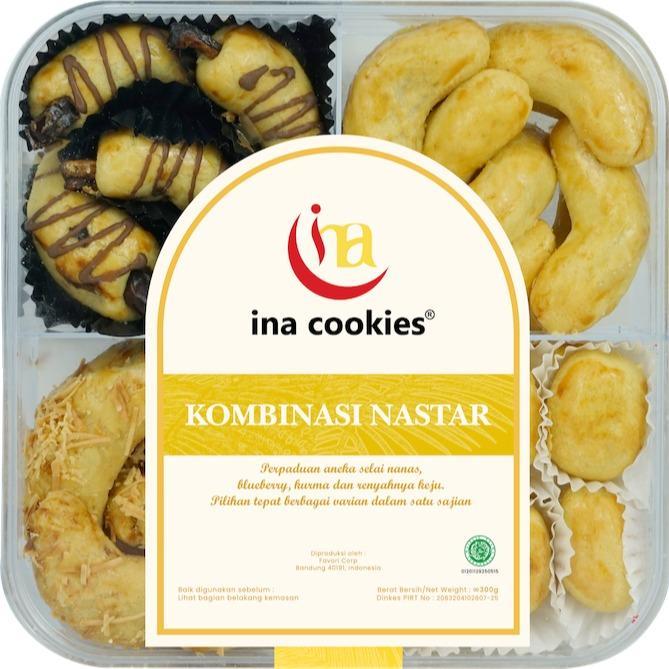 

Kombinasi Nastar - Kue Kering Premium Toples Kombinasi by Ina Cookies