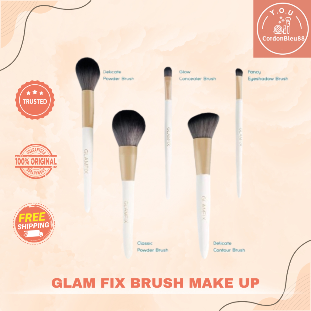 Glam Fix Fancy Eyeshadow Brush, Flawless Eyeshadow Brush, Eyeshadow Blanding brush, Highliter Brush,