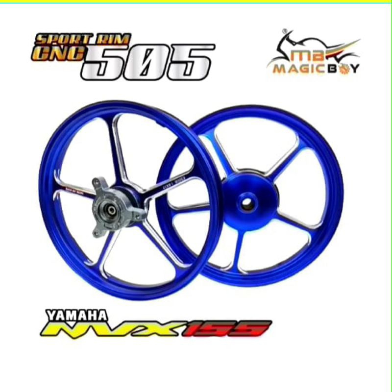 MAGIC BOY SPORT RIM FG 505 VELG AEROX 155 V1-V2 1.60/1.85-17
