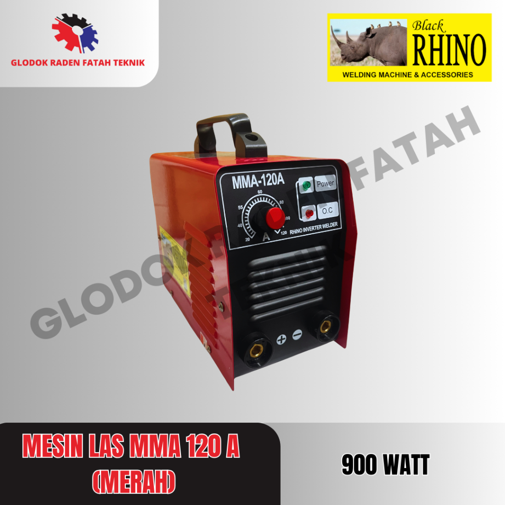 RHINO Mesin Las Listrik/Travo Las MMA 120 A - 900 Watt RHINO