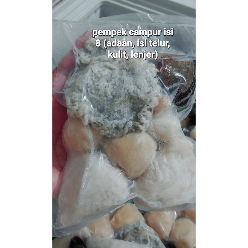 

Pempek ikan campur