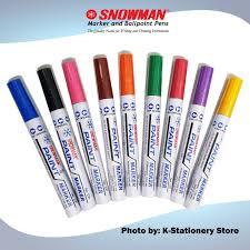 

SPIDOL SNOWMAN WHITE SILVER GOLD BESAR KECIL 白，金，银笔