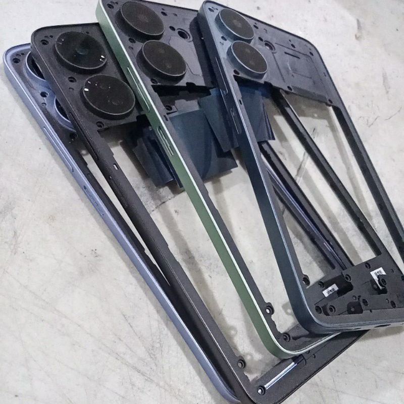 Bazzle Bezel tulang tengah tutup mesin Xiaomi Redmi 13C