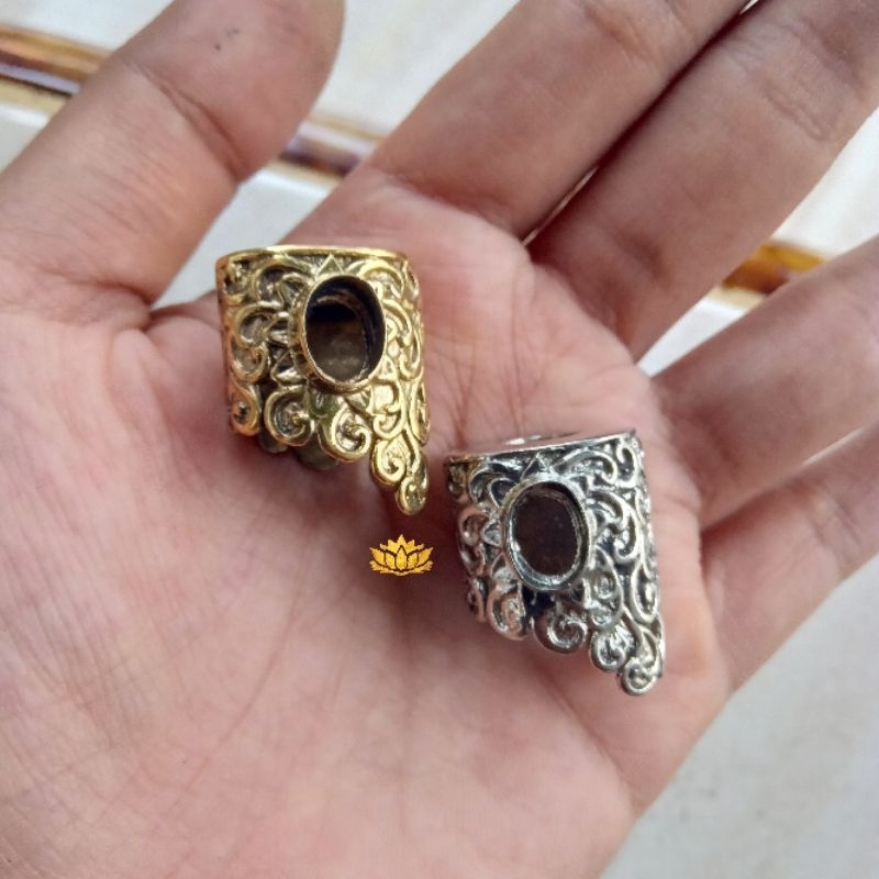 Aksesoris Once Alpaka Ukir