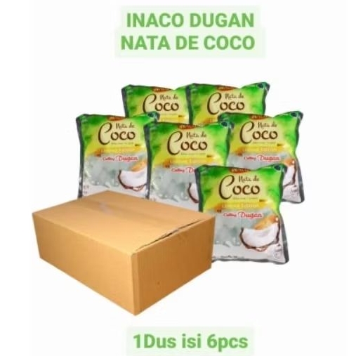 

INACO Dugan Nata De Coco UK 1Kg 1Dus isi 6Pcs- KARTON