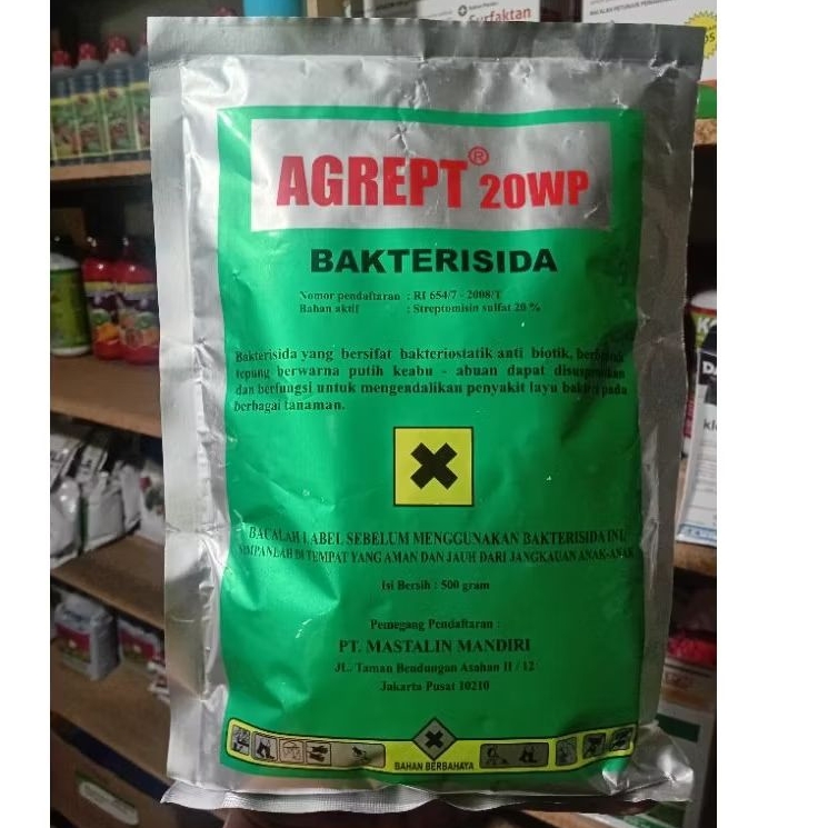 Bakterisida AGREPT 20 WP 500 gr