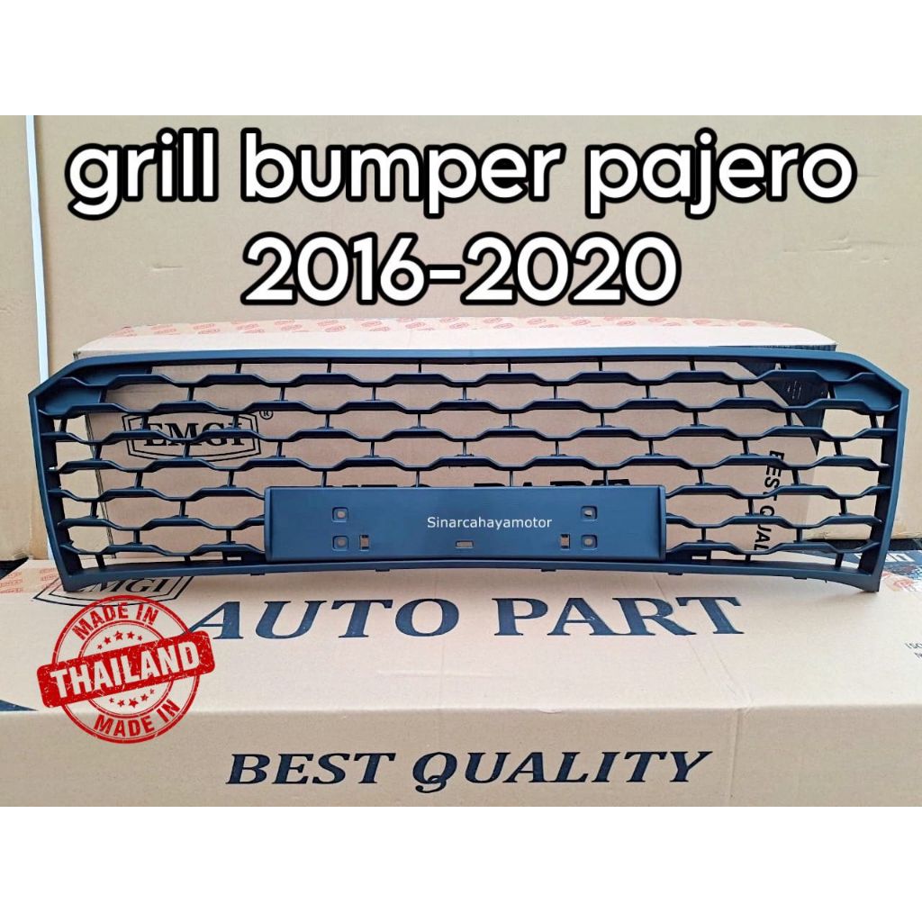 grille grill ram bumper bemper depan mobil all new pajero sport dakar 2016 2018 2019 2020 *gb.1283