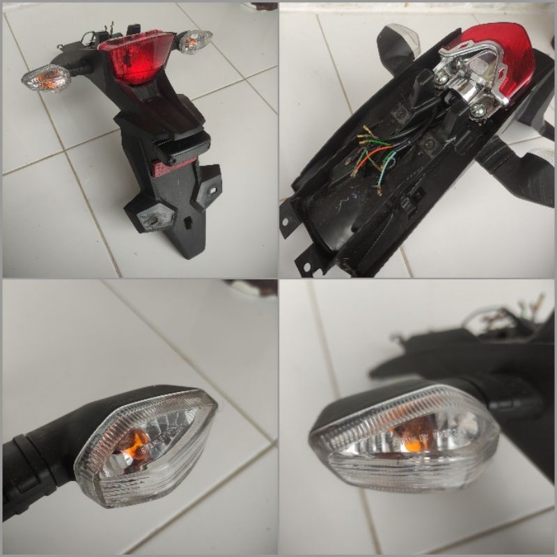 spakbor belakang crf 150L original copotan motor / spakbor crf bekas original / spakbor belakang crf