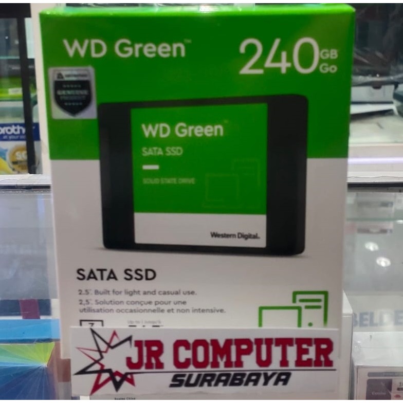 WD Green SSD 240GB Sata 3 - WD Green 240 GB 2.5" PROMO
