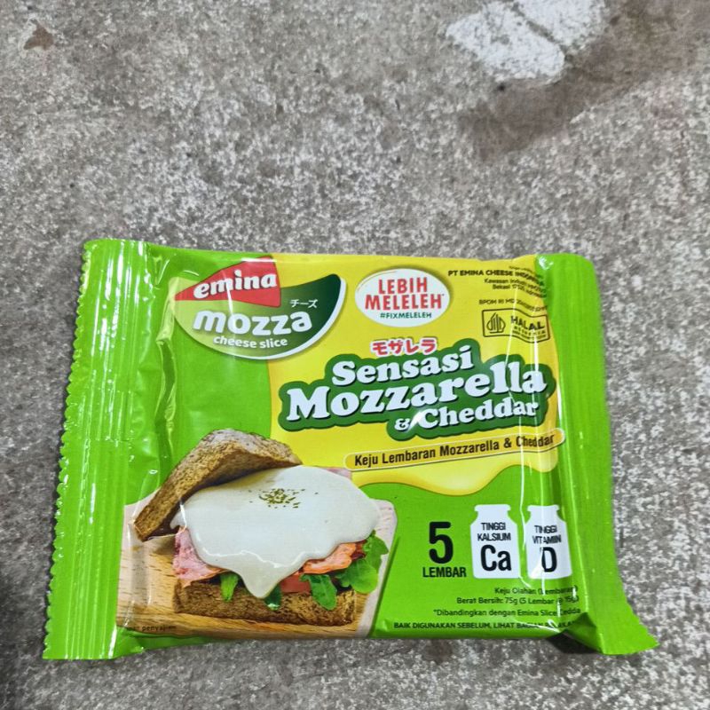 

Emina Mozzarela Slice ceddar isi5