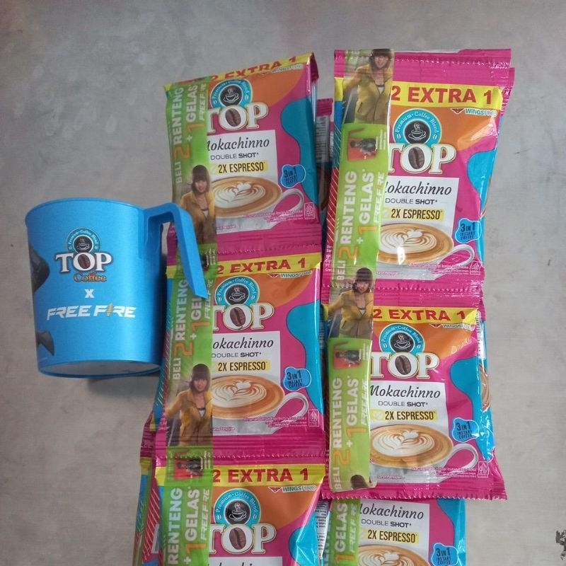 

TOP KOPI MOKACHINNO 2 renteng FREE GELAS