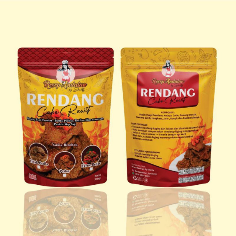 

Rendang Cabe Rawit Daging super premium- Lezat, Empuk, dan Praktis