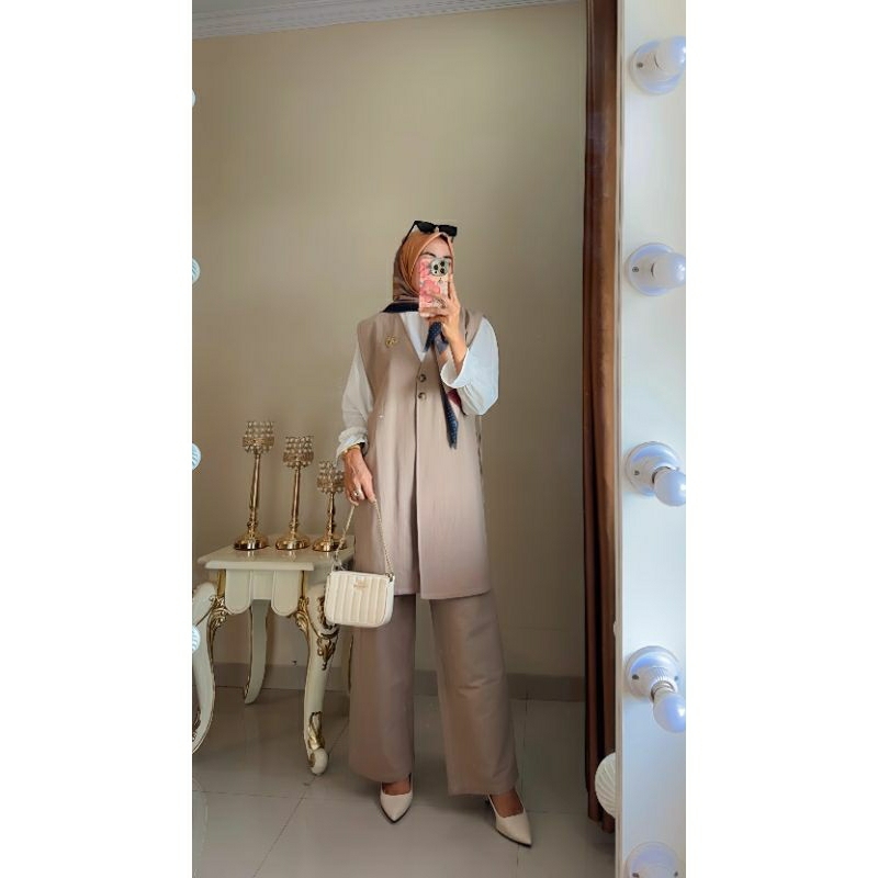 One set 3 in 1 wanita kekinian by keyzaa