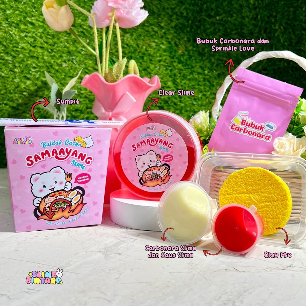 Samaayang Slime By Slime Bintaro Clear Slime