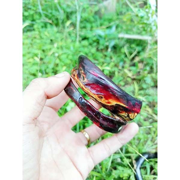 Gelang Akar Bahar Merah Original Jumbo