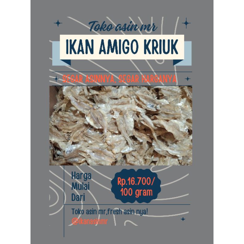

Amigo Kriuk 100/250 gram