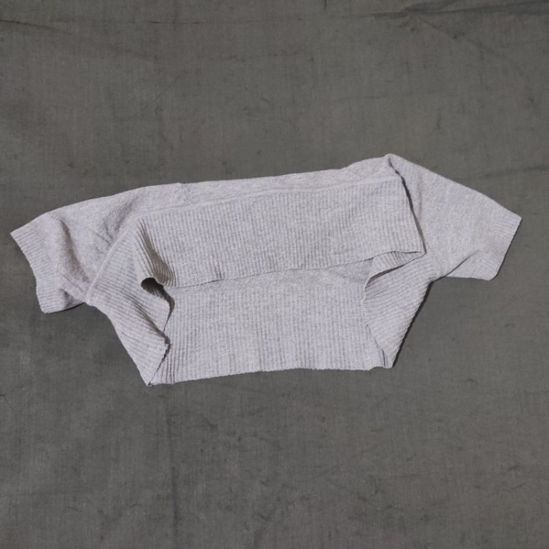 Outer Rompi Setengah Badan Rajut ala Korea (prnah d pakai)