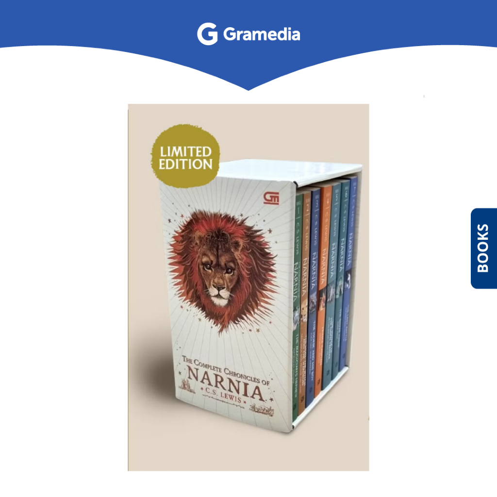 Gramedia Surabaya - Boxset The Chronicles of Narnia