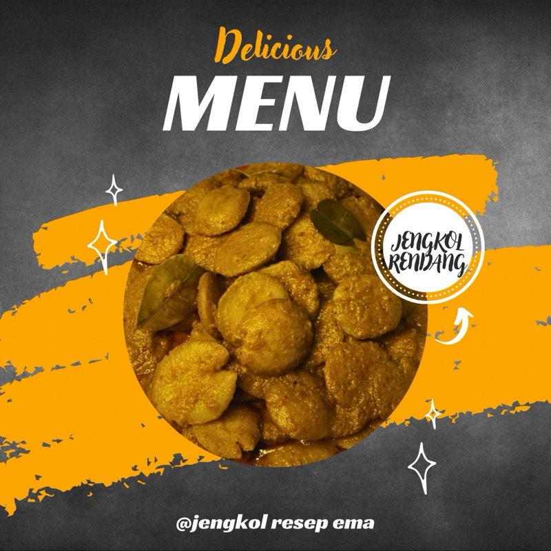 

Jengkol Rendang Resep Ema (Berat 250gr/500gr/1000gr)