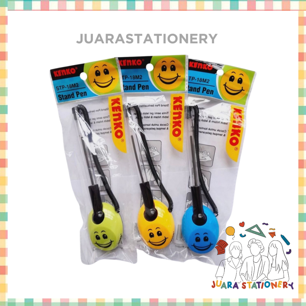 

Pulpen Meja Kenko STP018M2 Smile (3108)