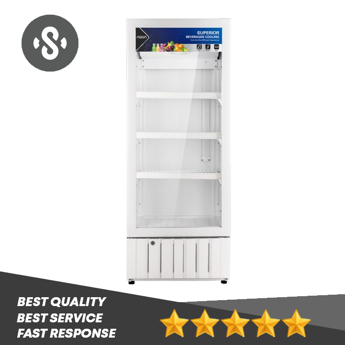 AQUA AQB190 kulkas Showcase Display Cooler - 190 Liter - AQB-190