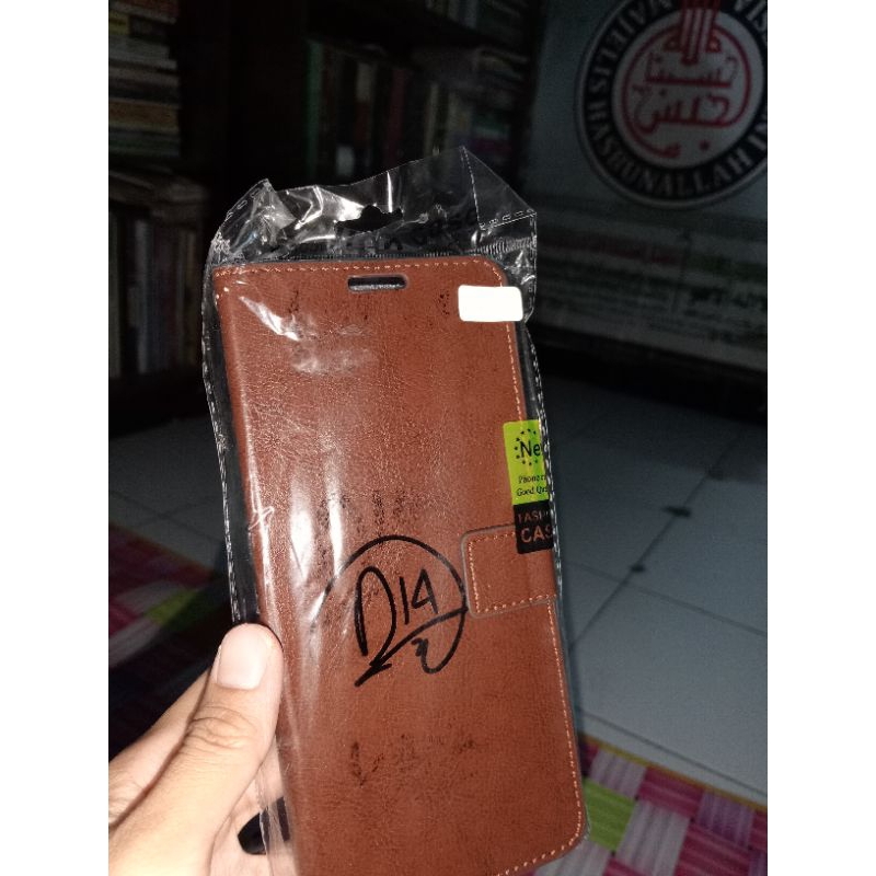 Casing hp model dompet Infinix hot play 9