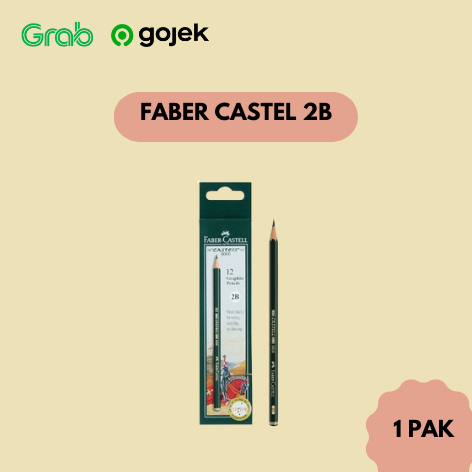 

Pensil 2B Faber Castell 12 Pcs (1 Pak)