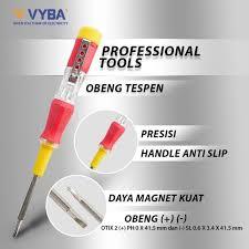 Obeng Tespen Bolak Balik Min Plus Kecil 3in1 VYBA OTIX-2 AC 500V