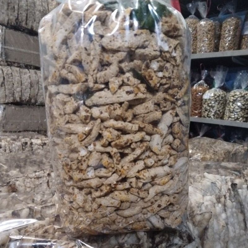 

Basreng stik cikruh chili oil daun jeruk