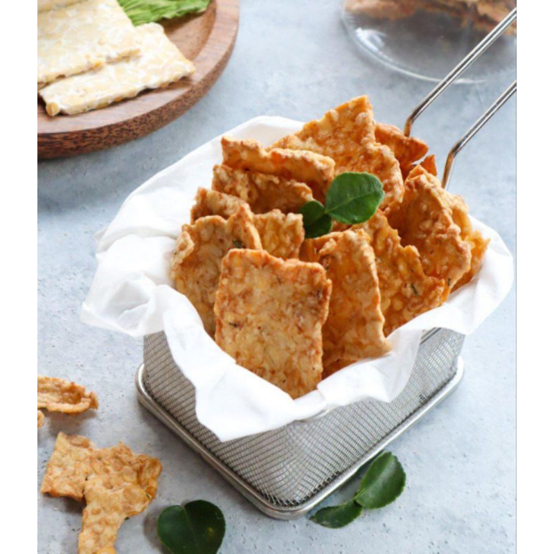 

keripik tempe 100% fresh HOMEMADE 1KG