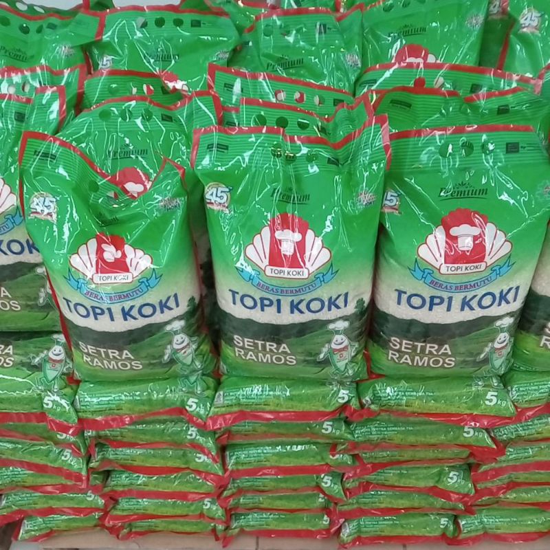 

TOPI KOKI Beras Bermutu Sentra Ramos 5kg